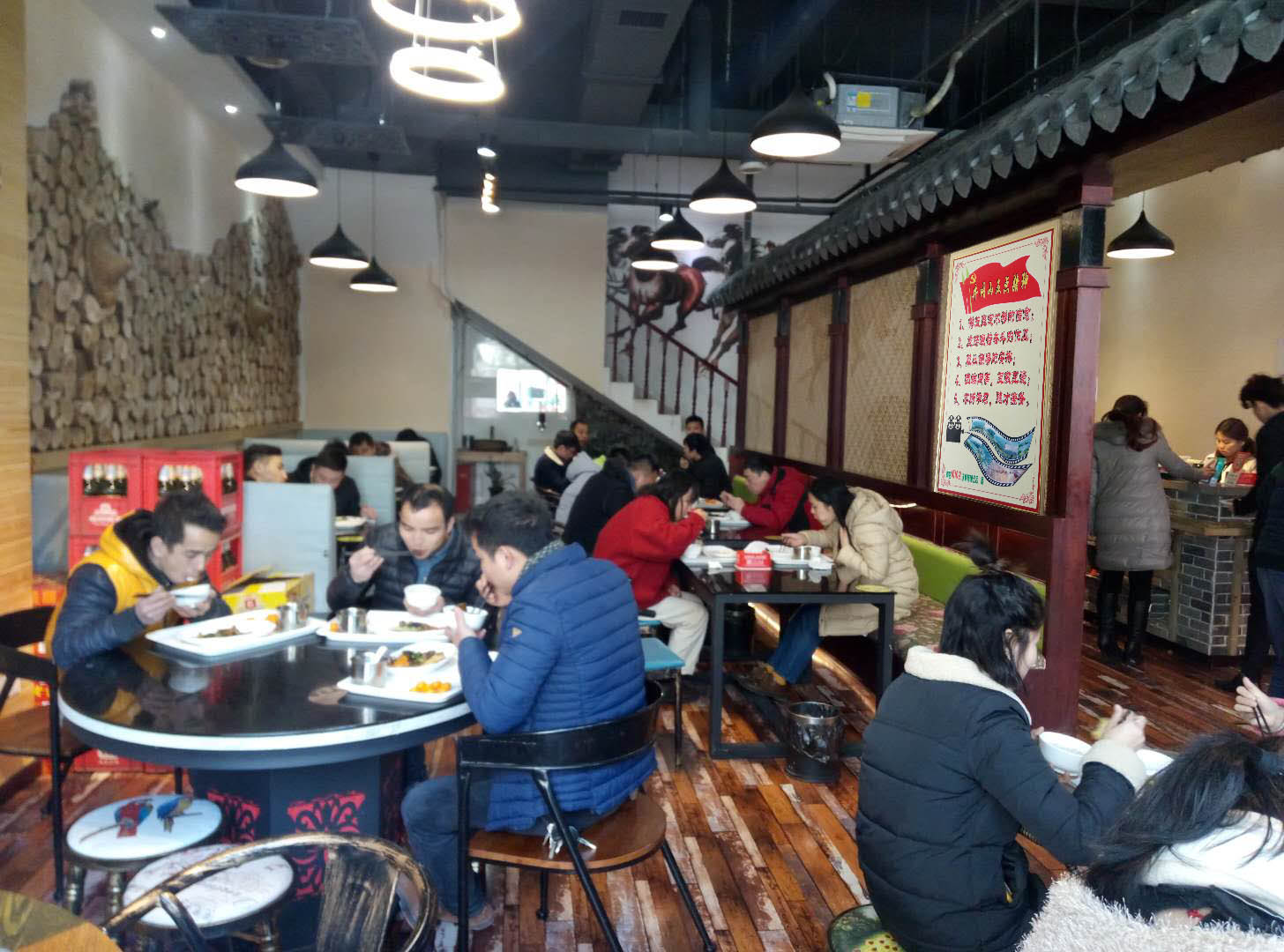 就餐一角
